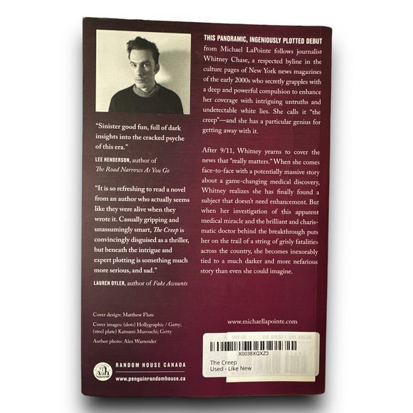 ⚡️3/$15⚡️ The Creep [Paperback] by Michael LaPointe - Picture 3 of 3